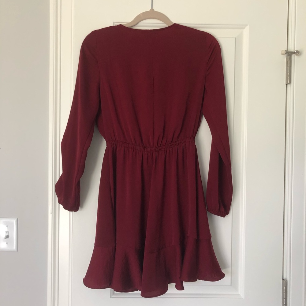 EXPRESS Ruffled Dress - Picture 2 of 4
